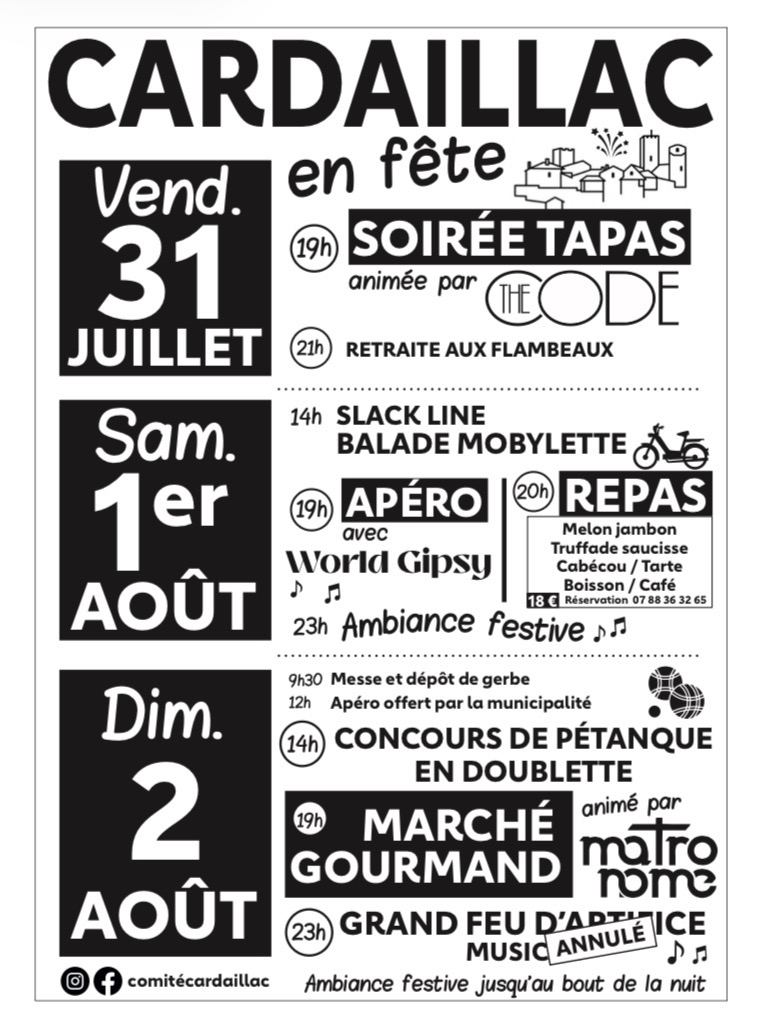 Cardaillac en Fête !